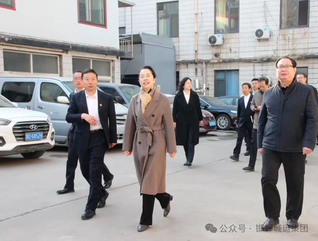 市城运集团党委书记、董事长韩延敏带队到光太公司、路通公司、华威公司开展专题调研