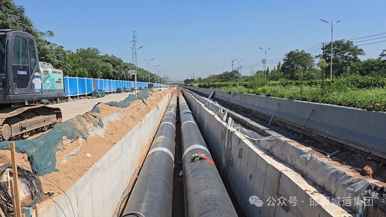 【企业动态】“引热入邯”长输管线与市主城区管网顺利完成对接