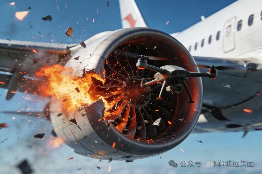 邯郸机场郑重提醒：机场净空保护区内，禁止放飞未经批准的无人机！