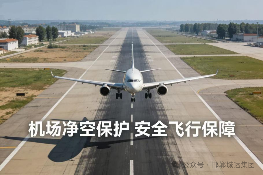 邯郸机场郑重提醒：机场净空保护区内，禁止放飞未经批准的无人机！